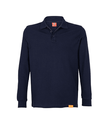 POLERA POLO DRYFRESH M/L HOMBRE 60% ALG 40% POLY NEGRO T/L