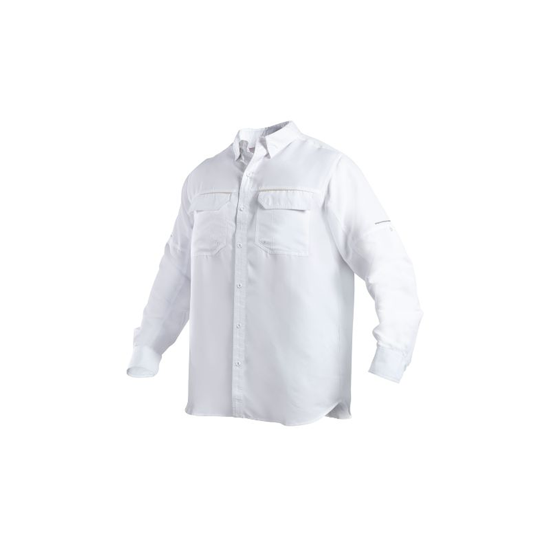 CAMISA OUTWORK RIPSTOP JUBAE M/L HOMBRE BLANCO T/XXL 1