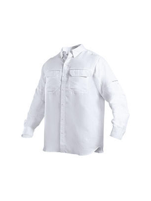 CAMISA OUTWORK RIPSTOP JUBAE M/L HOMBRE BLANCO T/XXL