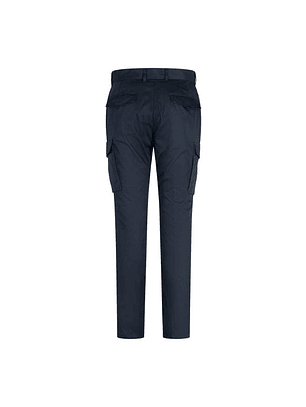 PANTALON CARGO CLASSIC MUJER 65% POLY 35% ALG AZUL T/40