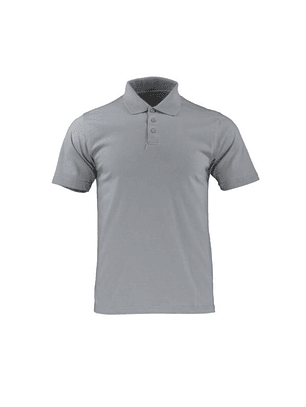 POLERA POLO DRYFRESH M/L HOMBRE 60% ALG 40% POLY GRIS T/XXL