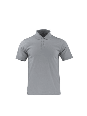 POLERA POLO DRYFRESH M/L HOMBRE 60% ALG 40% POLY GRIS T/S