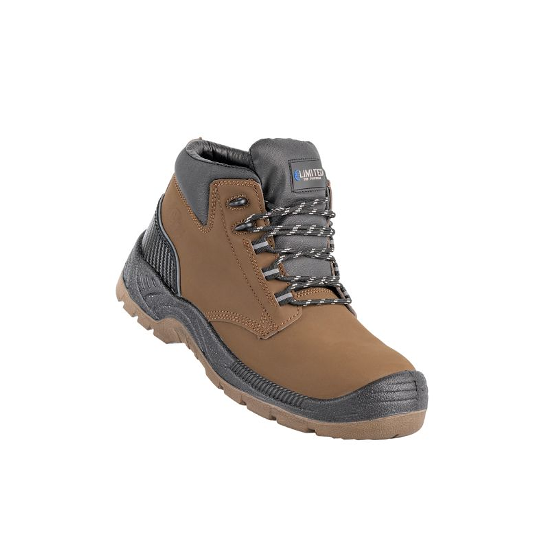 BOTIN LT 50 BROWN PUNTA Y PLANTA DE ACERO N° 41 1