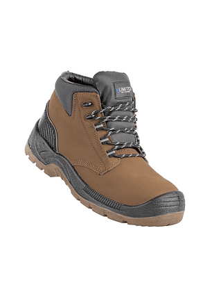 BOTIN LT 50 BROWN PUNTA Y PLANTA DE ACERO N° 42