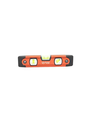 NIVEL TORPEDO DE 9 ALUMINIO 3 AGUAS SMART TOOLS