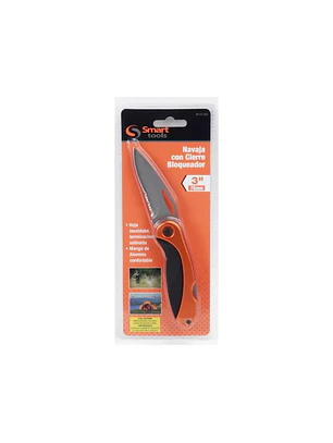 CUCHILLO CON TRABA TRASERA 3 T/ELECTRICISTA SMART