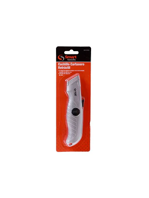 CUCHILLO CARTONERO RETRACTIL DE SEGURIDAD SMART