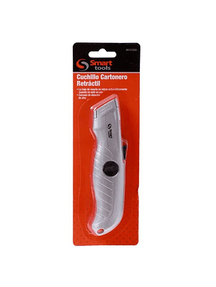 CUCHILLO CARTONERO RETRACTIL DE SEGURIDAD SMART