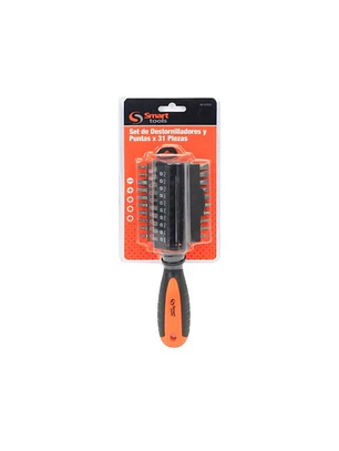 DESTORNILL. PUNTAS INTERCAMBIABLES 31 PZS SMART