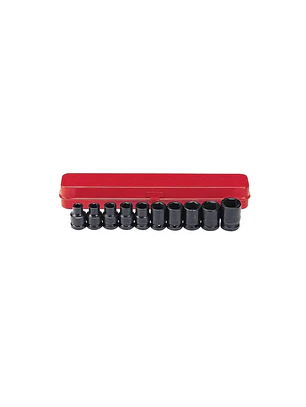 JGO. DADOS IMPACTO 1/2 DE 11 A 24 MM. (4109)