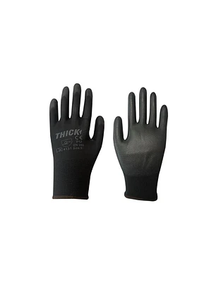 GUANTE PALMA PU NEGRO 9 THICK