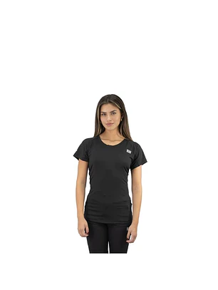 POLERA DRY FIT HW SPX MANGA CORTA MUJER BLACK M