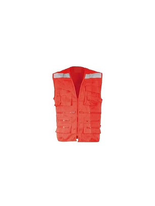 CHALECO GEOLOGO CANVAS NARANJO T/S