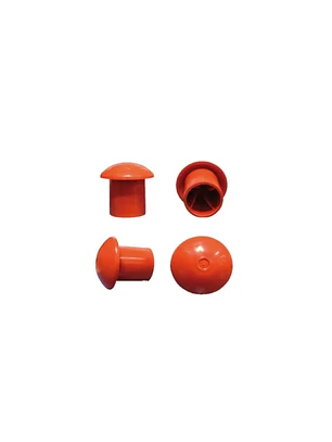 Tapón plástico para punta de hierro-ROJO cups