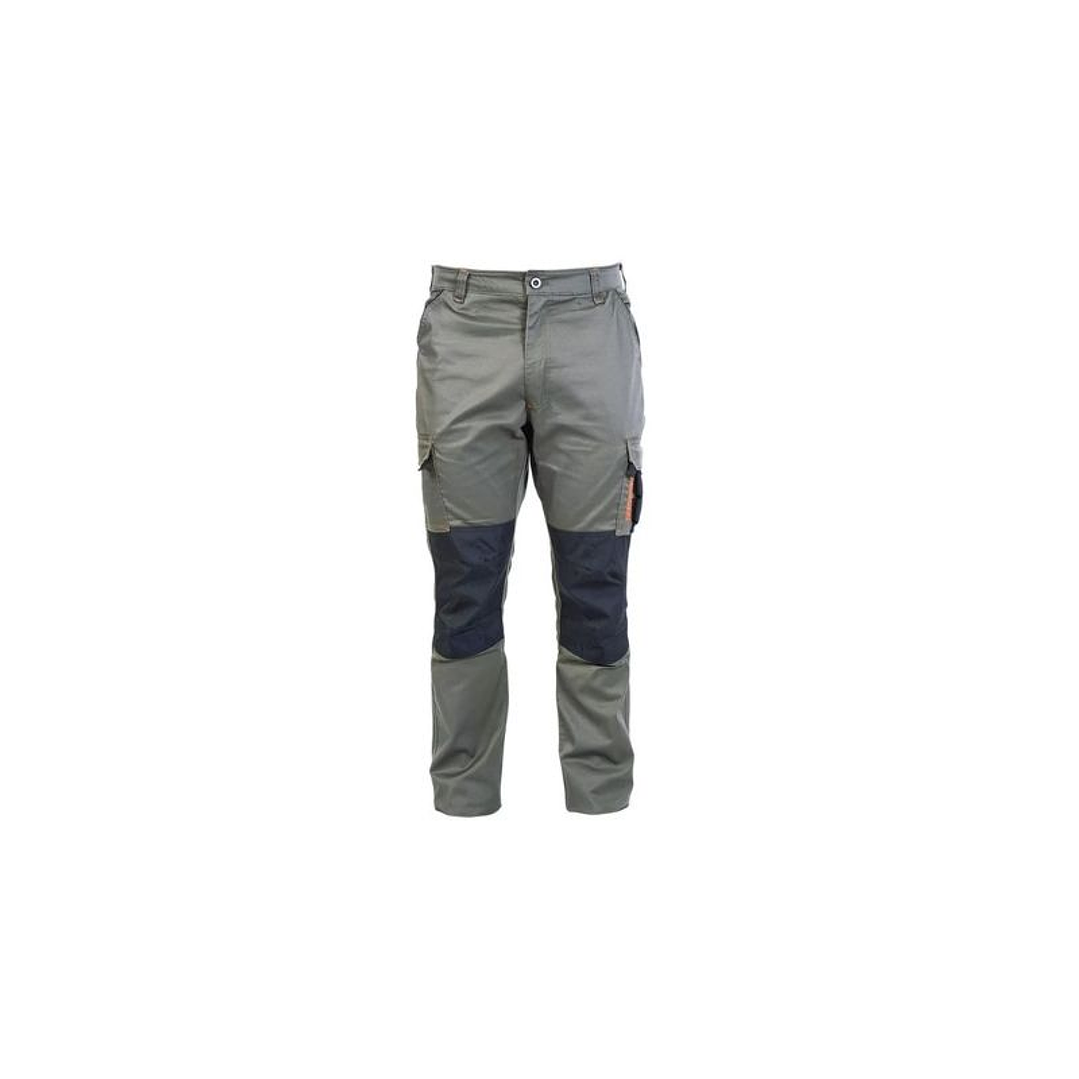 PANTALON CARGO HW DAKOTA SPANDEX VERDE OLIVA L 1