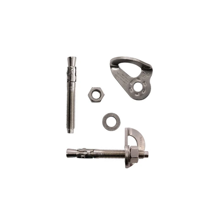 KIT ANCLAJE 10MM ACERO INOXIDABLE KL-10100 KBEEN 1