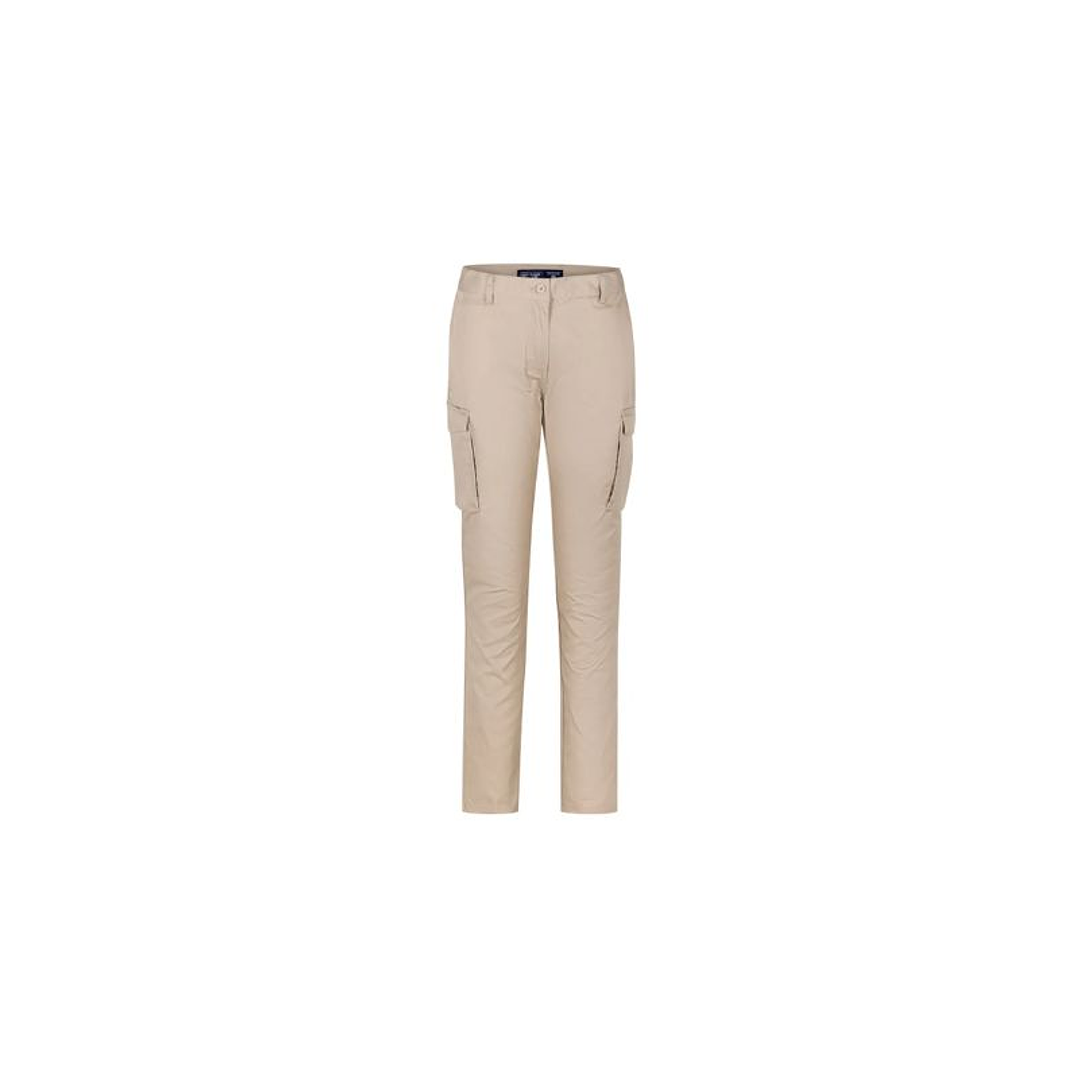 PANTALON CARGO CLASSIC NEW EDITION MUJER 65% POLY 35% BEIGE T/38 1