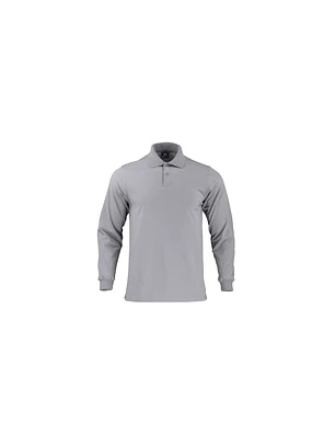 Dry Fresh Hombre ML cuello camisero Gris Acero T/XX