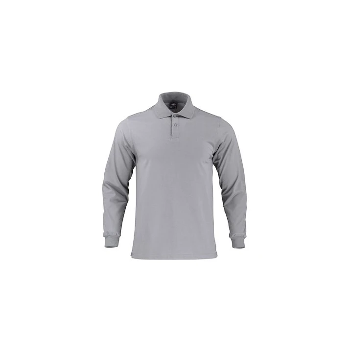 Dry Fresh Hombre ML cuello camisero Gris Acero T/XX 1