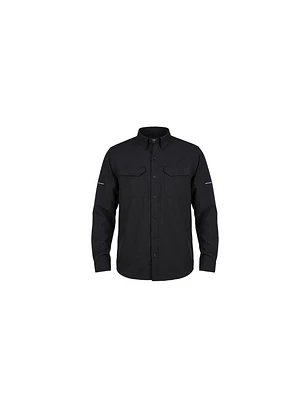 CAMISA OUTWORK RIPSTOP JUBAE M/L HOMBRE NEGRO T/S
