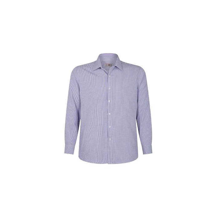 CAMISA TREVIRA URBAN CUADROS M/L HOMBRE CELESTE CLARO T/XL 1