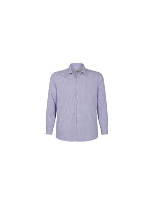 CAMISA TREVIRA URBAN CUADROS M/L HOMBRE CELESTE CLARO T/M