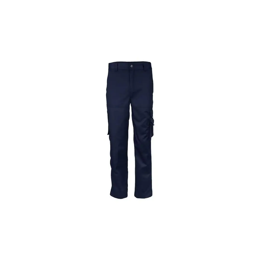 PANTALON CARGO CLASSIC HOMBRE 65% POLY 35% ALG AZUL T/48 1