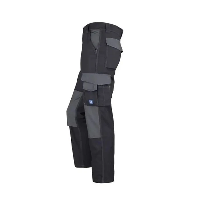 PANTALON CARGO ALERCE BICOLOR GRIS OSCURO / GRIS CLARO RODILLA REFORZADA HOMBRE 80% T/40 1