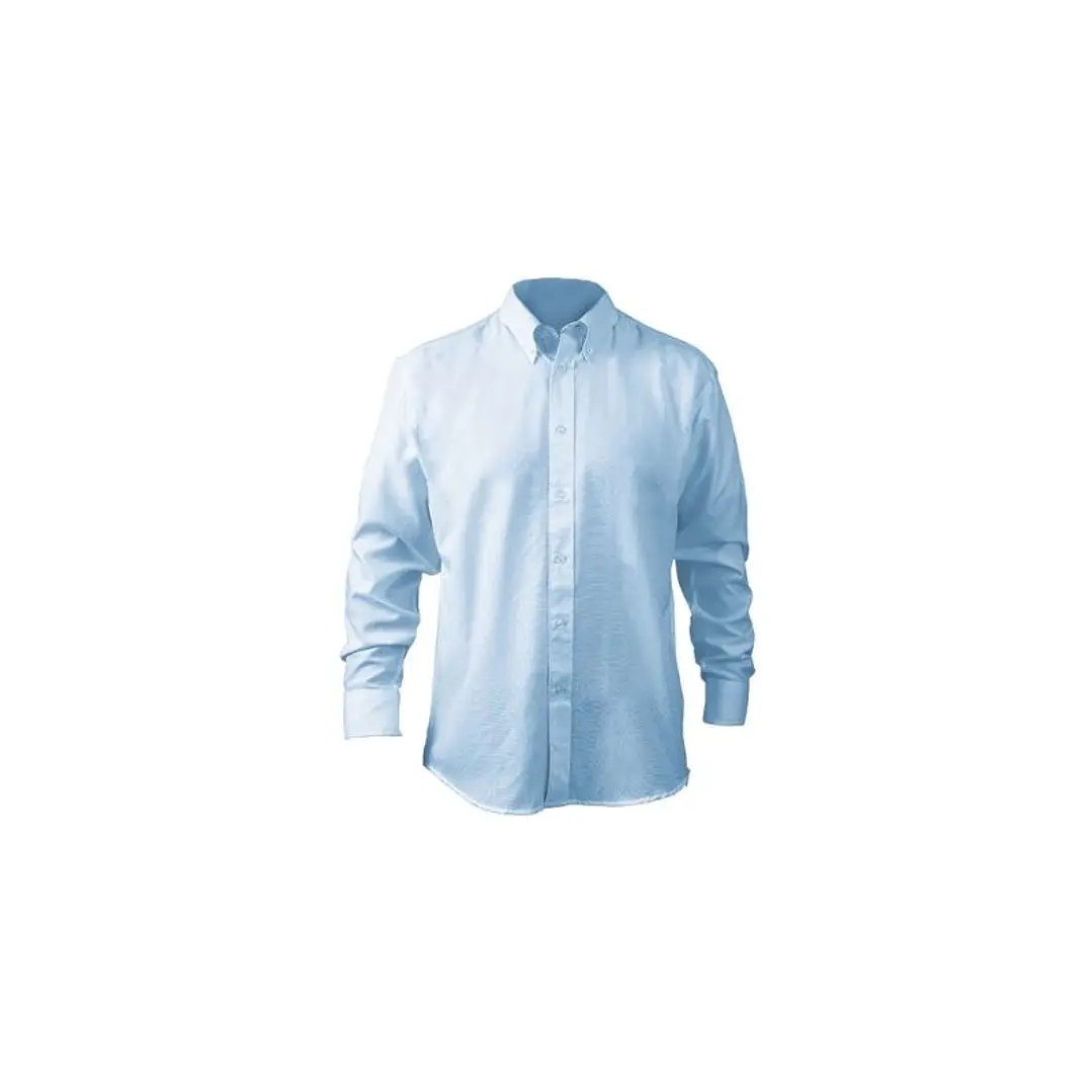 Camisa Oxford M/L Celeste Mtx T/L 1