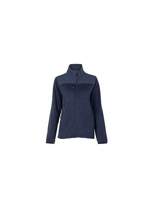 CHAQUETA KNIT FLEECE EXECUTIVE LINE M/LMUJER 100% POLY AZUL M