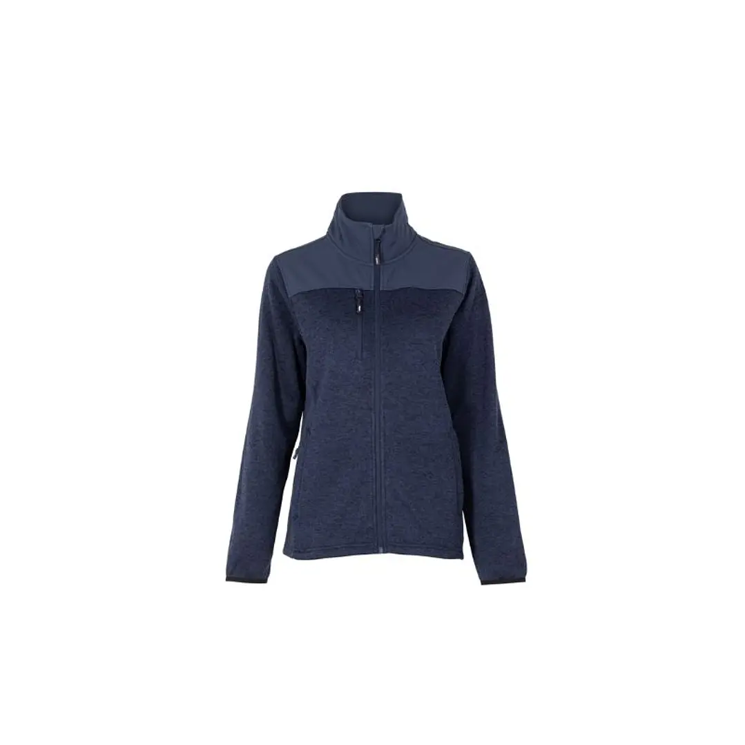CHAQUETA KNIT FLEECE EXECUTIVE LINE M/LMUJER 100% POLY AZUL M 1