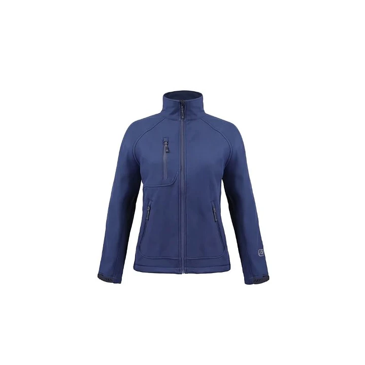 Chaqueta Softshell Básica Mujer Azul Marino Mtx T/L 1