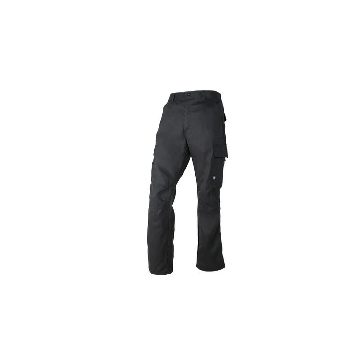 PANTALON CARGO GABARDINA NEGRO PRACTICAL LINE HOMBRE 100 % POLIES XXL 1