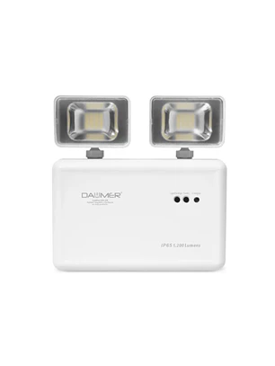 LAMPARA DE EMERGENCIA DAUMER 2X5W IP65 LUZ FRIA
