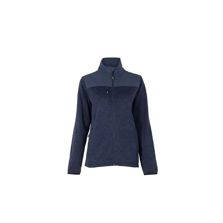 CHAQUETA KNIT FLEECE EXECUTIVE LINE M/LMUJER 100% POLY AZUL S 1