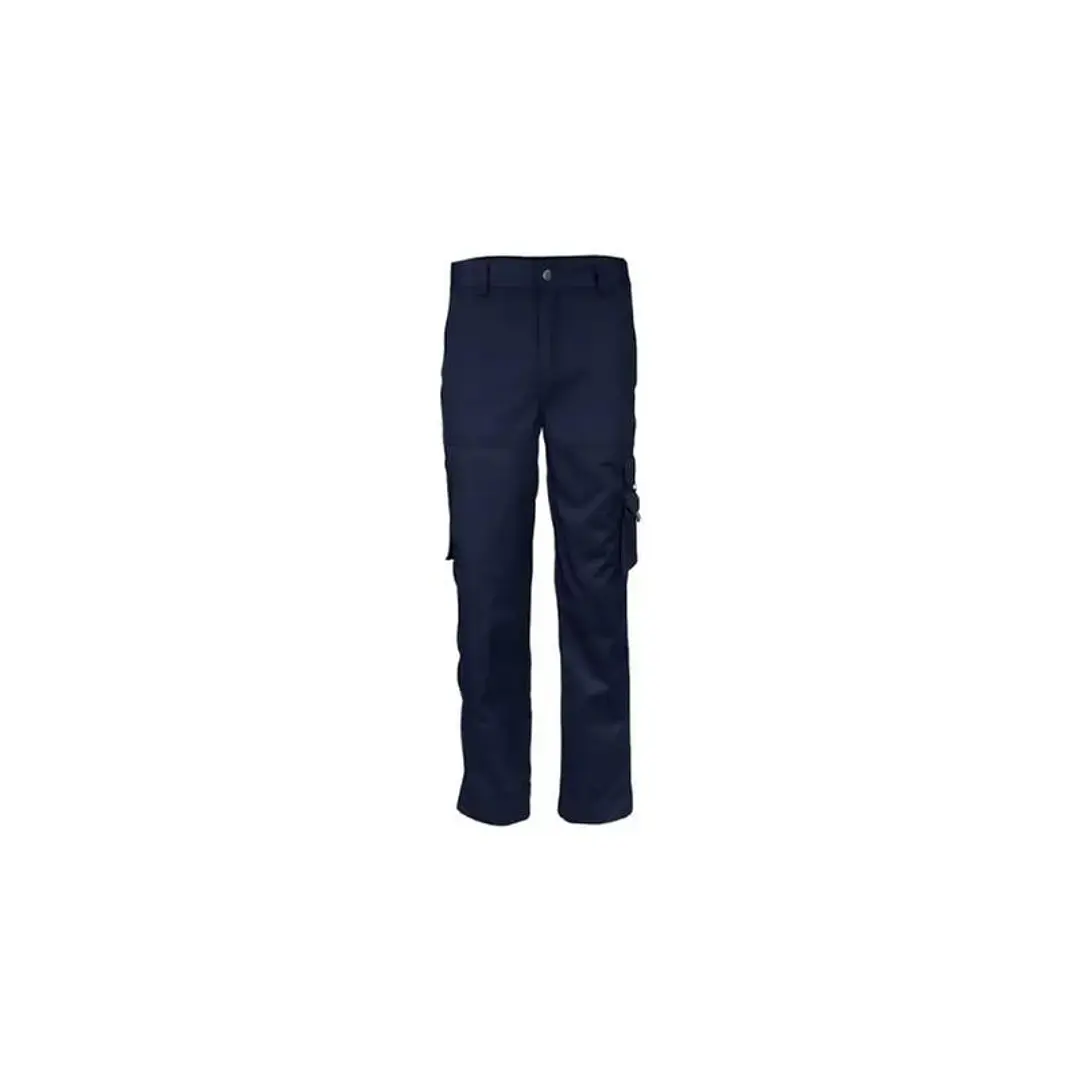 PANTALON CARGO CLASSIC MUJER 65% POLY 35% ALG AZUL T/48 1