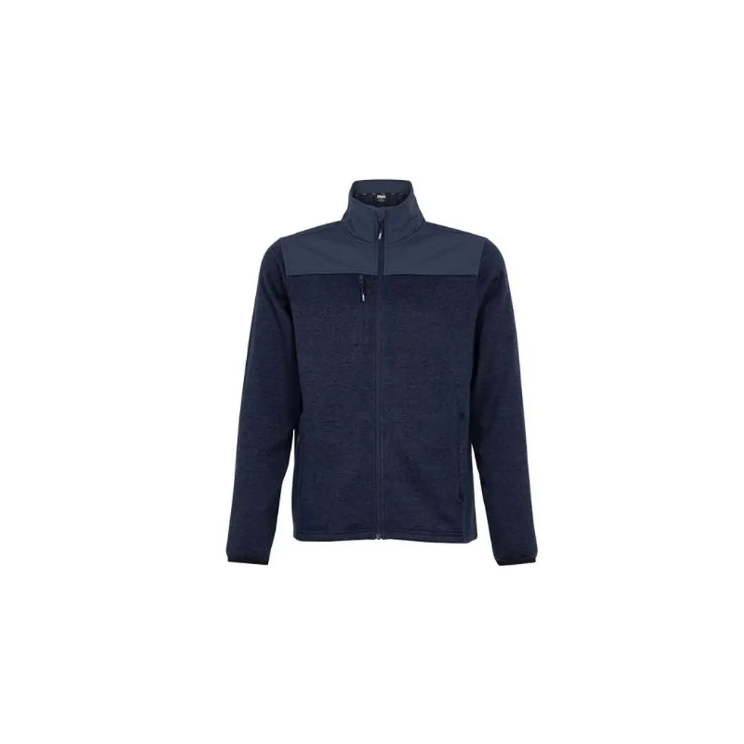 CHAQUETA KNIT FLEECE EXECUTIVE LINE M/LHOMBRE 100% POLY AZUL XL 1