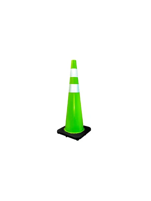 CONO REFLECTANTE VERDE ANTI VIENTO 36''
