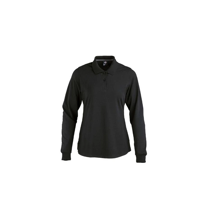 POLERA POLO DRYFRESH M/L MUJER 60% ALG 40% POLY NEGRO T/M 1