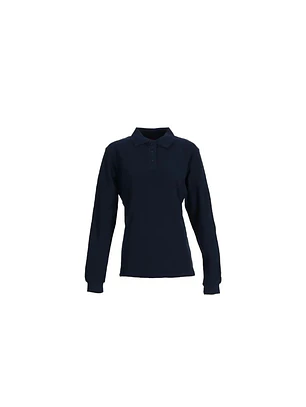 POLERA PIQUE MUJER M/L Marino 60/40 MTX T/XXL
