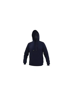 POLERON HOODIE CANGURO M/L UNISEX AZUL T/M