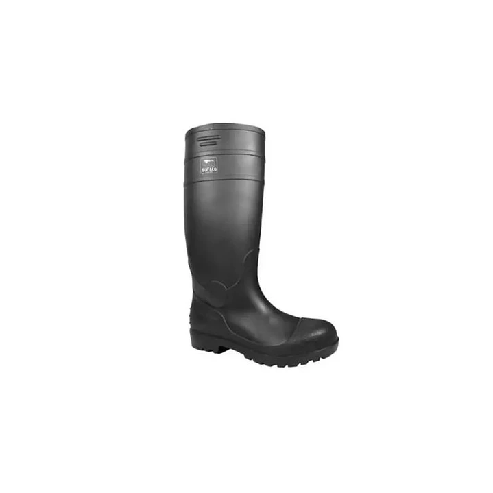 Bota PVC-102 Industrial negra N°38 BUFALO 1