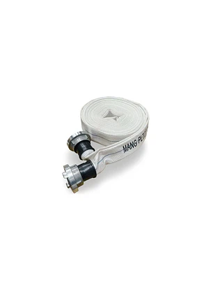 MANG PLANA POLIESTER 3P BLANCA CON STORZ - 10 BAR - ROLLO 25M