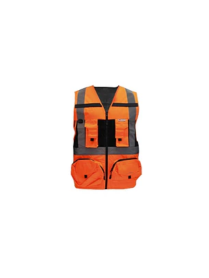 NEW CHALECO GEOLOGO MINERO NARANJO, TALLA L KUMEN ISP
