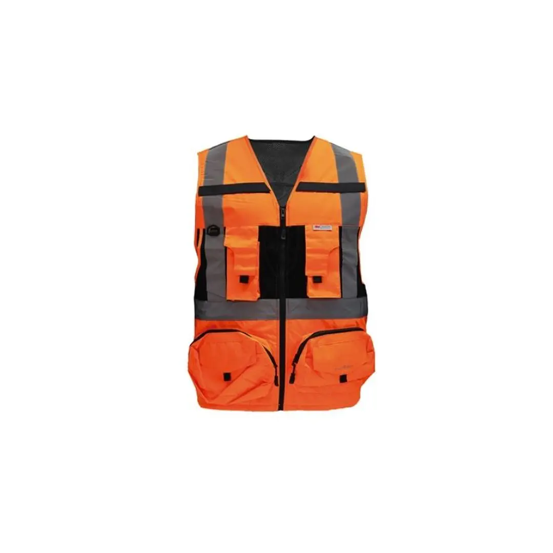 NEW CHALECO GEOLOGO MINERO NARANJO, TALLA XXXL KUMEN ISP 1