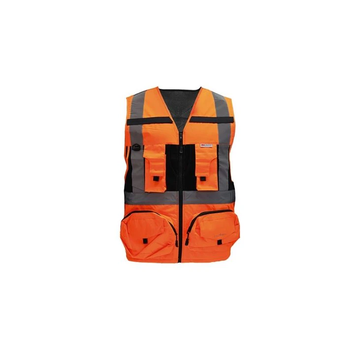 NEW CHALECO GEOLOGO MINERO NARANJO, TALLA XXXL KUMEN ISP 1