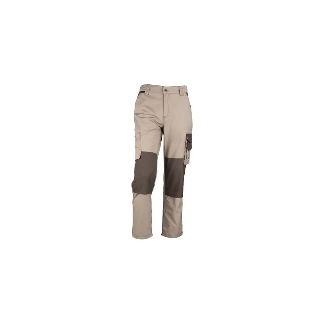 PANTALON CARGO ALERCE BICOLOR RODILLA REFORZADA BROWN/TAUPE T/46 1