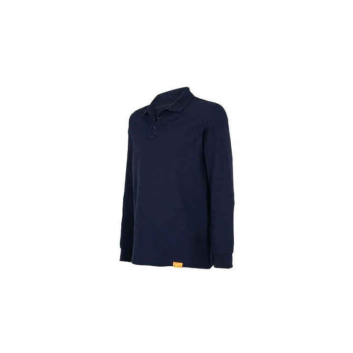 POLERA POLO M/L HOMBRE 60% ALG 40% POLY AZUL T/4XL 1