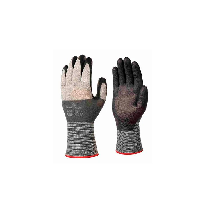 Guante Showa Nylon Nitrilo 381 T- L 1