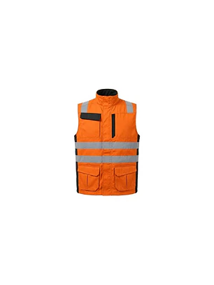 Chaleco Geologo Ignifugo Absolute Fire EN11612 + AS 9,5cal Naranjo T-L